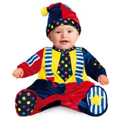 COSTUME PICCOLO CLOWN SUPERBABY 3/6 MESI