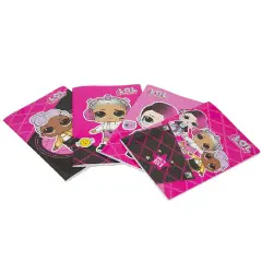 LOL Surprise Quaderno Maxi Rigato 10mm – Formato A4