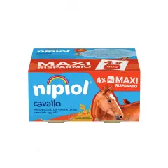 Omogeneizzato Carne Nipiol gr. 80x4 Cavallo