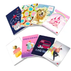 Quaderno Maxi Assortimento Bimbo/Bimba – 80g, Rigatura 10 mm