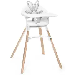 Seggiolone Stokke Clikk White – Ergonomico e Regolabile