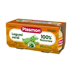 Omogeneizzato Plasmon gr. 80x2 Legumi Verdi