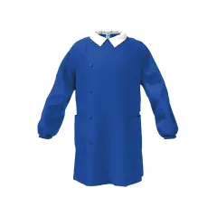Grembiule Bambino Scuola Senza Ricamo Blu 12 Anni