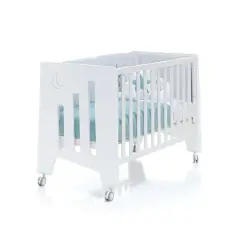 Co-Sleeping Pack Omni Bianco K16-M7700 con Tessile 606-181 + 607-181 e Materasso 60x120