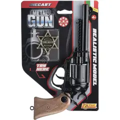 Pistola Giocattolo Nevada Black Metal Gun – Design Realistico