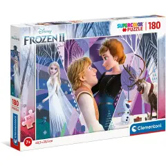Puzzle 180 Pezzi Frozen 2 – Puzzle Bambini Clementoni SuperColor