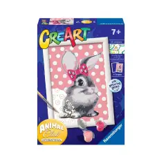 CreArt Coniglietta - Gioco Creativo da Dipingere per Bambini