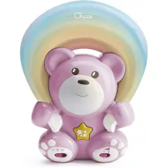 Chicco Rainbow Bear – Proiettore Musicale e Luce Notturna per Neonati e Bambini