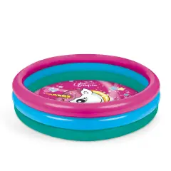 Piscina Gonfiabile 3 Anelli Unicorn – Divertimento Estivo per i Più Piccoli