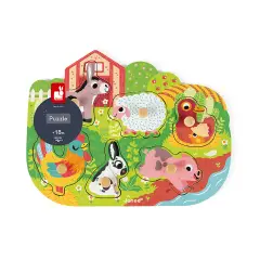 Puzzle Happy Fattoria Janod J07096