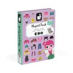 Magnetì Book - Costumi Ragazze Janod | Gioco Educativo Magnetico