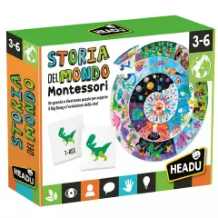 Storia del Mondo Montessori – Puzzle Educativo Big Bang