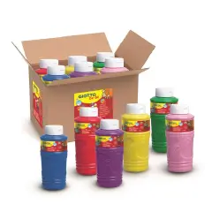 Giotto Bebe' Set Colori a Dita 6x750 Rainbow - Set Creativo per Bambini