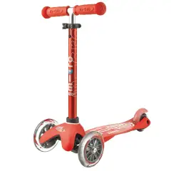Monopattino Mini Micro Deluxe Rosso | Sicurezza, Stabilità e Divertimento