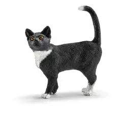 Schleich Gatto in Piedi - Miniatura Realistica in Resina