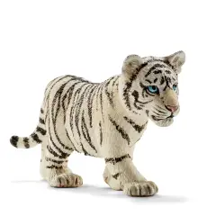 Schleich Cucciolo di Tigre Bianco - Animale Realistico in Resina