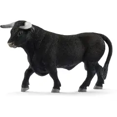 Schleich Toro Nero - Miniatura Realistica in Resina