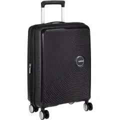 American Tourister Trolley Bagaglio a Mano Soundbox Spinner 55/20 Tsa Exp 4 Ruote Bass Black