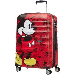 Trolley American Tourister Wavebreake R Disney Spinner 67/2 Mickey Comics Red