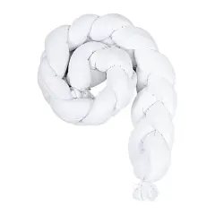 Picci Riduttore a Treccia per Letto Bianco