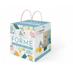 Giochi in Legno – Le Forme | Set Educativo con Cubo e Libretto