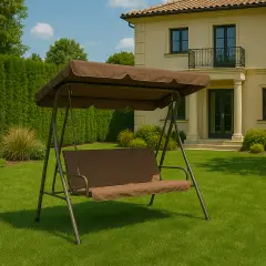 Dondolo Playa 3 Posti Beige