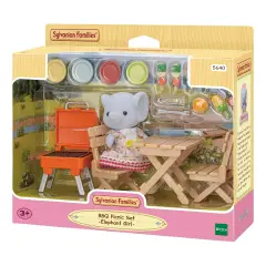 Sylvanian Families Set Barbeque per Picnic Ragazza Elefante