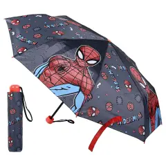 Spiderman Ombrello Manuale Piegabile – Sicuro e Divertente per Bambini