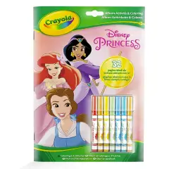 Album Attività Da Colorare Con Pennarelli Princess – 32 Pagine Creative
