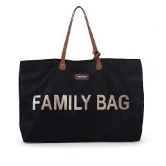 Borsa Weekend Family Bag Nero Childhome - Capiente e Versatile