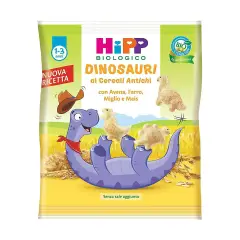 HiPP Dinosauri ai Cereali Antichi – Snack Biologico 30g per Bambini