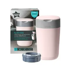 Tommee Tippee Sangenic Contenitore Getta Pannolini Twist & Click Rosa