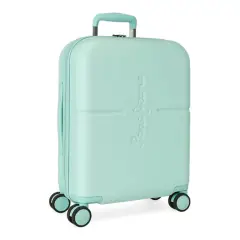 Pepe Jeans Trolley da Cabina Abs 55cm. 4 Ruote Highlight Turchese