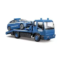 Auto 1:43 Carro Attrezzi Polizia con Auto