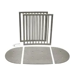 Sleepi Bed Estensione V3 Hazy Grey Cm 141