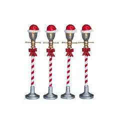 Lampada da Strada Santa Hat Set di 4 Pezzi