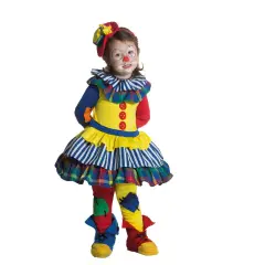 Costume Clownetta Baby 1/2 Anni