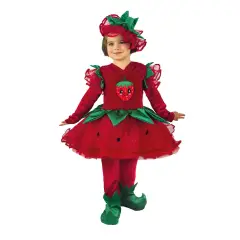 Costume Fragoletta Baby 1/2 Anni
