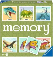 Memory Dinosauri Ravensburger – Gioco di Memoria per Bambini e Famiglie
