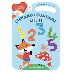 Scrivo Cancello Riscrivo Imparo a Contare da 1 a 10