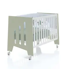 CO-SLEEPING PACK OMNI FIANCO LETTO BIANCO K16-M7756 CON TESSILE 607-114 + 606-114 E MATERASSO 60X120