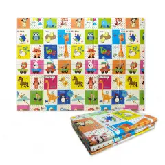 Maxi Tappeto Gioco Pieghevole Primi Passi – 200x150 cm - Spessore 1 cm