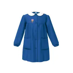 Grembiule Bambina Scuola 3908 Blu 11 Anni