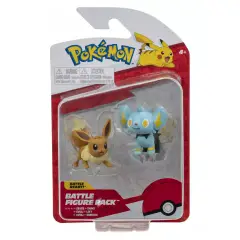 Pokemon Battle Figure Pack: Shinx e Eevee
