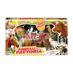 Set Animali Fattoria 6 pezzi