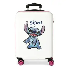 Disney Happy Stitch Trolley ABS 55 cm 4 Ruote