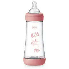 Biberon Perfect 5 300 ml Flusso Veloce Silicone Girl