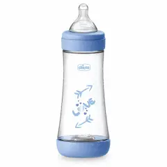 Biberon Perfect 5 300 ml Flusso Veloce Silicone Boy
