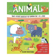 Avenir Gratta E Colora A4 - Animali Magici, 13+2 Fogli, Penna Inclusa, Per Bambini 6+