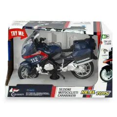 Moto Carabinieri con Frizione: Giocattolo con Luci e Suoni Realistici